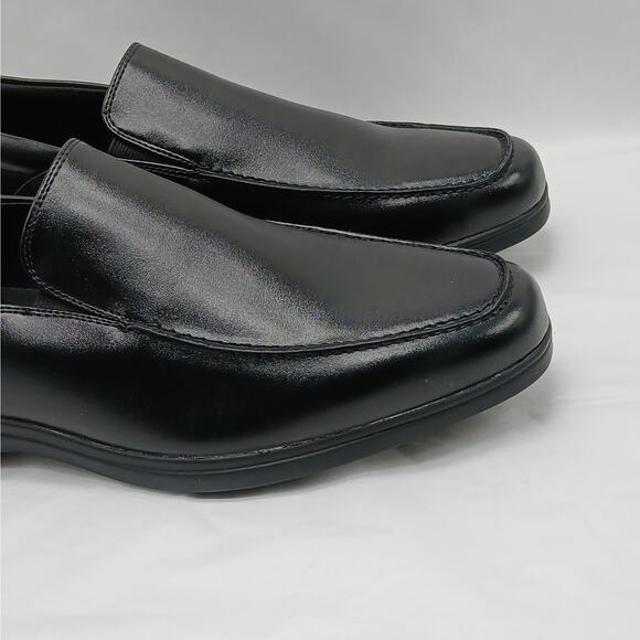Giorgio Brutini Abrams Mens Dress Shoes 9.5 Black Leather Slip On Memory Foam - Picture 6 of 11
